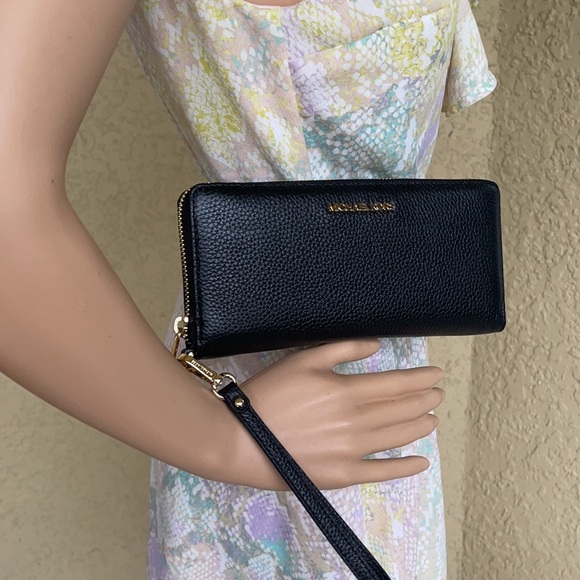 Michael Kors Jet Set Travel Large Travel CONTINENTAL Wallet-Wristlet - Picture 14 of 16